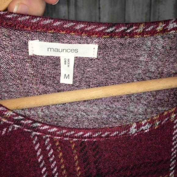 NWT Maurices Two Toned Blouse - Picture 5 of 6